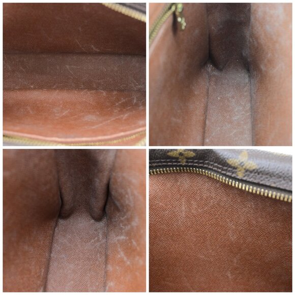 LOUIS VUITTON Trocadero 27 Shoulder Bag Monogram Leather Brown - Picture 15 of 15